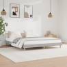 Bed Frame Grey Sonoma 180x200 cm Super King Engineered Wood Colour grey sonoma Size 180 x 200 cm 