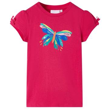 Kids' T-shirt Bright Pink 140 | Affordable & Stylish