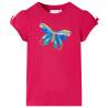 Kids' T-shirt Bright Pink 140 Colour bright pink Size 140 (9-10y) 