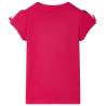 Kids' T-shirt Bright Pink 140 | Affordable & Stylish