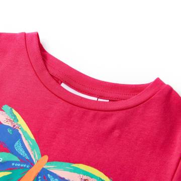 Kids' T-shirt Bright Pink 140 | Affordable & Stylish