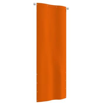 Balcony Screen Orange 80x240 cm - Oxford Fabric Privacy