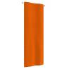 Balcony Screen Orange 80x240 cm Oxford Fabric Colour orange Size 80 x 240 cm 