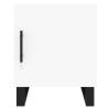 Modern White Bedside Cabinets (2 pcs) - 40x40x50 cm