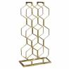 Elegant Gold Wine Rack for 8 Bottles | Home&Styling