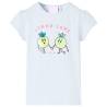 Kids' T-shirt Light Blue 116 Colour light blue Size 116 (5-6y) 