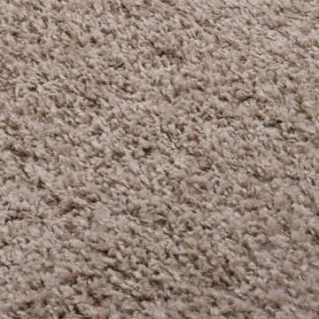 Shaggy Rug High Pile Beige 160x230 cm - Comfort & Style