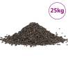 Basalt Gravel 25 kg Black 5-8 mm for Aquariums & Landscapes