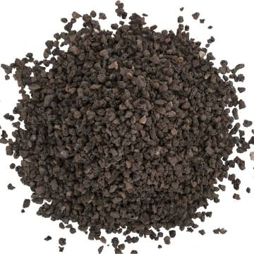 Basalt Gravel 25 kg Black 5-8 mm for Aquariums & Landscapes