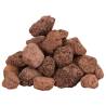 Volcanic Rocks 25 kg Red 3-5 cm for Aquariums & Landscaping