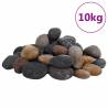 Polished Pebbles 10 kg Mixed Colour 5-8 cm - HipoMarket