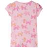 Light Pink Kids' Pyjamas - Short Sleeves, Size 128