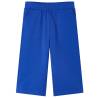 Kids' Pants with Wide Legs Cobalt Blue 140 Colour blue Size 140 (9-10y) 