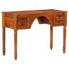 Solid Wood Acacia Desk with Drawers - Antique Design | Hipo Market