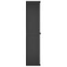 Outdoor Storage Cabinet Grey & Black - Durable & Stylish