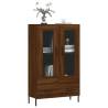 Stylish Highboard Brown Oak - Modern Storage Solution