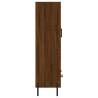 Stylish Highboard Brown Oak - Modern Storage Solution