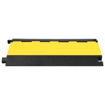 5-Channel Rubber Cable Protector Ramp - 90 cm | HipoMarket