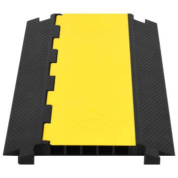 5-Channel Rubber Cable Protector Ramp - 90 cm | HipoMarket