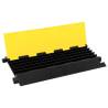 5-Channel Rubber Cable Protector Ramp - 90 cm | HipoMarket