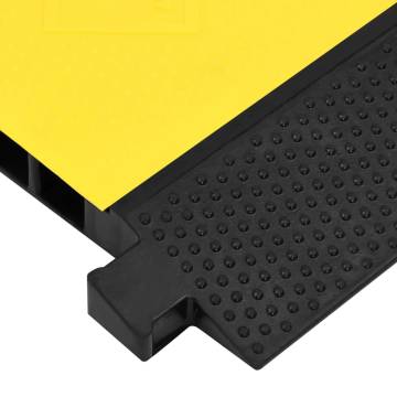 5-Channel Rubber Cable Protector Ramp - 90 cm | HipoMarket