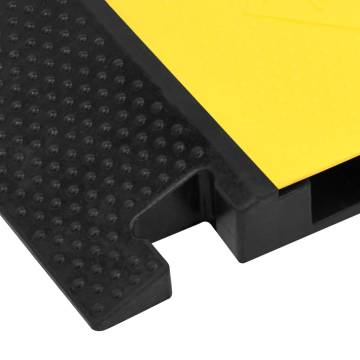 5-Channel Rubber Cable Protector Ramp - 90 cm | HipoMarket