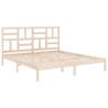 Solid Wood Bed Frame 180x200 cm - Super King Size