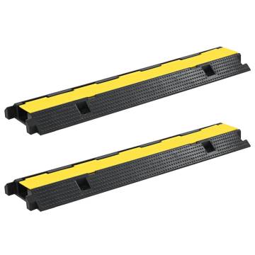 Cable Protector Ramps 2 pcs - Durable Rubber 100 cm | Hipomarket