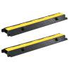 Cable Protector Ramps 2 pcs 1 Channel Rubber 100 cm Size 100 x 25 x 5.9 cm Quantity in Package 2 