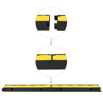 Cable Protector Ramps 2 pcs - Durable Rubber 100 cm | Hipomarket