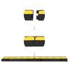 Cable Protector Ramps 2 pcs - Durable Rubber 100 cm | Hipomarket