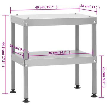 BBQ Oven Smoker with Table - Galvanised Steel Outdoor Grill