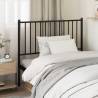 Metal Headboard Black 100 cm Colour black Size 100 cm Quantity in Package 1 