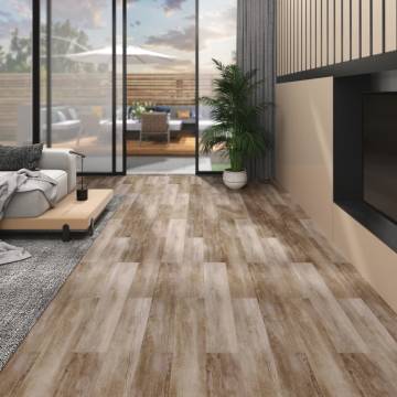 PVC Flooring Planks 5.02 m² - Waterproof & Easy Install