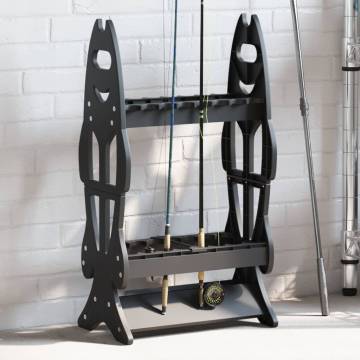 Fishing Rod Rack for 16 Rods - Durable & Space-Saving