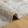 ISTAN High Pile Shiny Look Rug - Beige 120x170 cm | Hipo Market