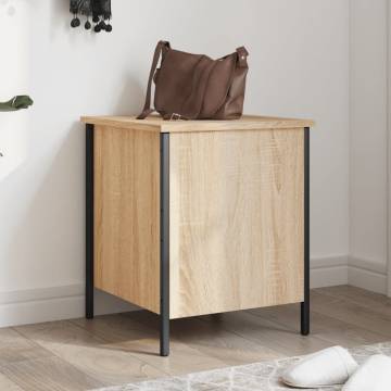 Storage Bench Sonoma Oak - Stylish & Functional | HipoMarket