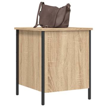 Storage Bench Sonoma Oak - Stylish & Functional | HipoMarket