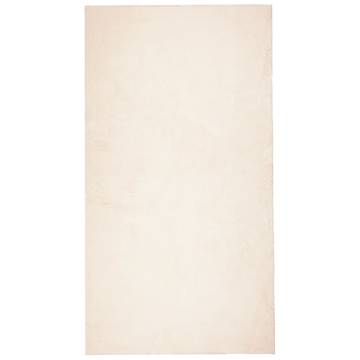 HUARTE Soft Beige Rug 60x110 cm - Washable & Non-slip