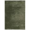 HUARTE Forest Green Washable Rug 160x230 cm - Soft & Cozy