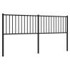 Metal Headboard Black 180 cm - Stylish & Sturdy Design