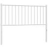 Stylish Metal Headboard White 107 cm | Hipo Market