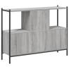 Bookcase Grey Sonoma 102x28x77.5 cm - Stylish Storage Solution