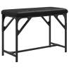 Stylish Dining Bench in Black - 62x32x45 cm | HipoMarket