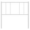 Stylish White Metal Headboard - 100 cm | Hipo Market