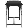 Stylish Dining Bench in Black - 62x32x45 cm | HipoMarket