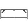 Dining Bench Dark Grey 124x32x45 cm | Stylish & Comfortable