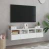 TV Wall Cabinets 2 pcs White - Stylish & Space-Saving Solution