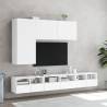 TV Wall Cabinets 2 pcs White - Stylish & Space-Saving Solution