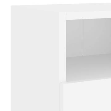 TV Wall Cabinets 2 pcs White - Stylish & Space-Saving Solution